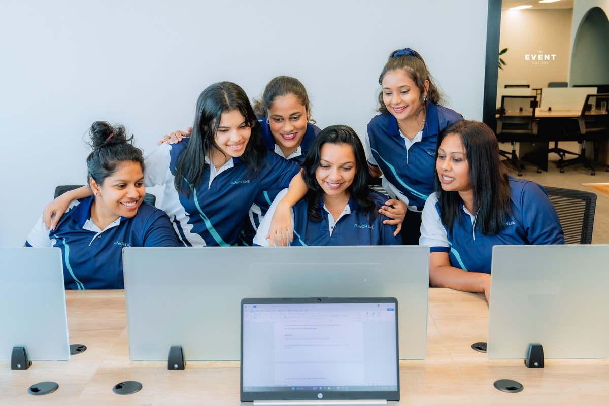 Your dedicated back office team at work